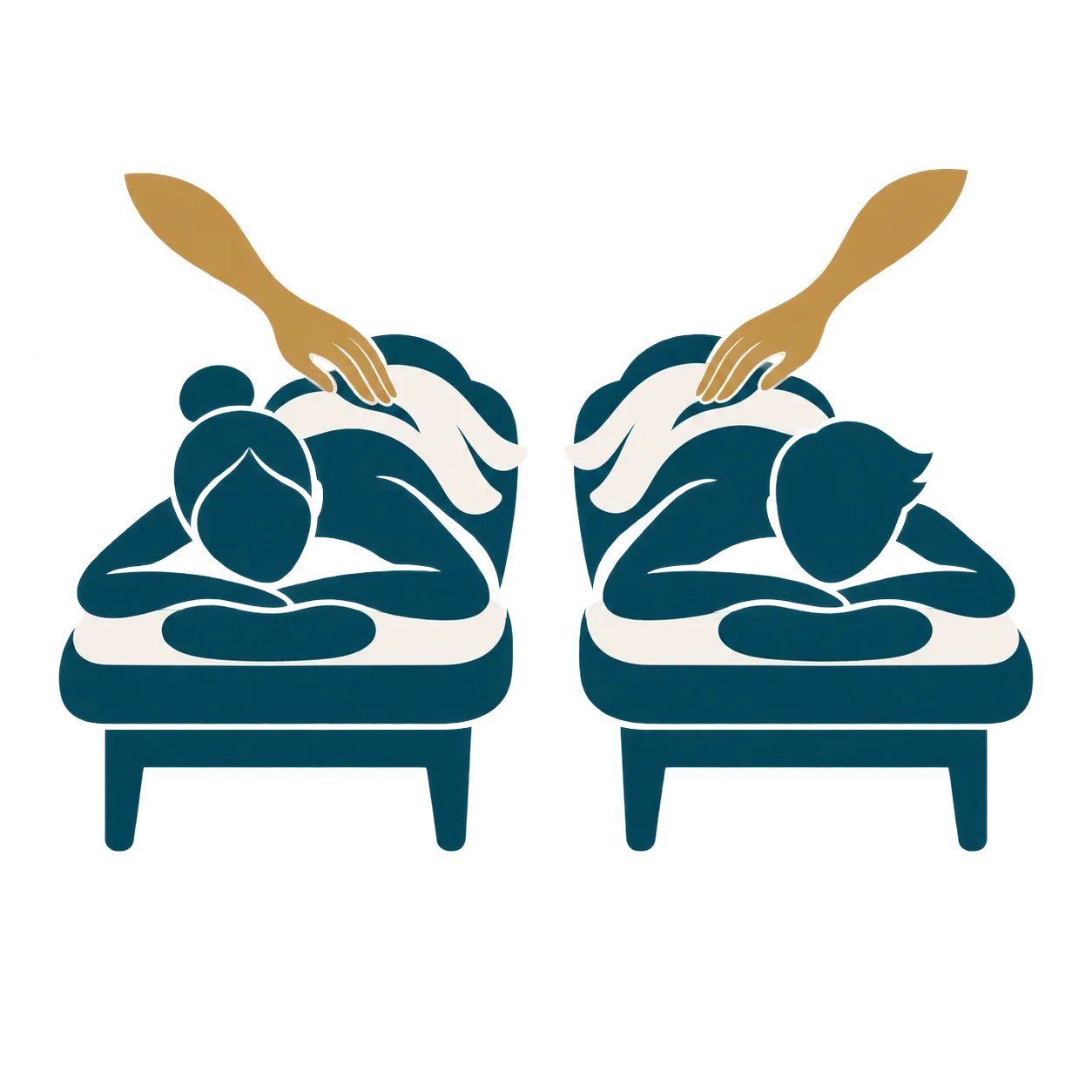 Massage en duo ou massage de couple